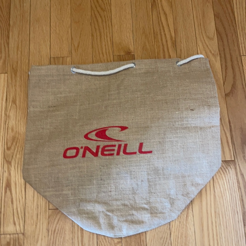 O’Neill surf canvas beach bag backpack new without tags